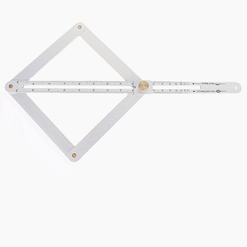 360° Multi-function Diagonal Ruler Protractor Thickened Doors And Windows Trimming