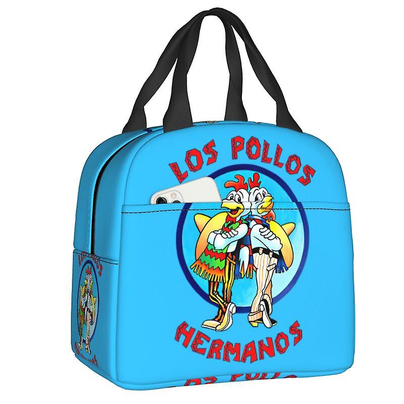 لوس بولوس هيرمانوس كسر سيئة الحرارية معزولة حقيبة الغداء المرأة حاوية غداء محمولة لتخزين الطعام المدرسي بينتو بوكس