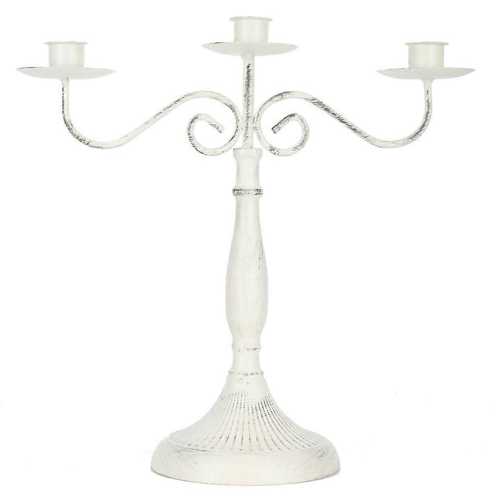 Candlestick Nostalgic Candle Holder Restaurant Table Decoration Candlelight Dinner Props