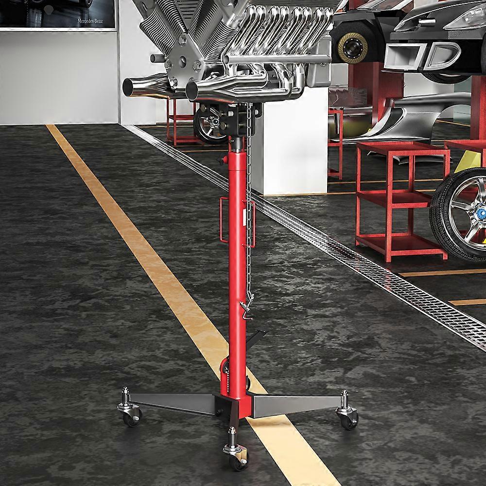0.5 Ton High Lift Transmission Jack,Red