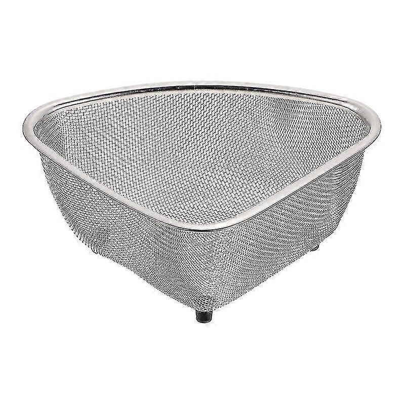 Stainless Steel + Plastic Draining Basket For Home
