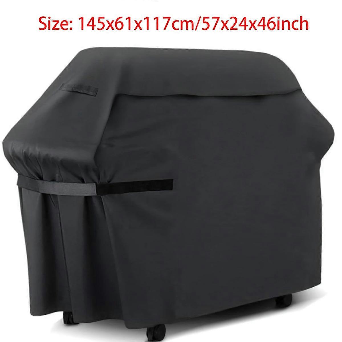 プレミアムバーベキューグリルカバー - 超耐久性210Dポリエステル、ヘビーデューティー、屋外ガーデン用、必須のバーベキューアクセサリー、さまざまなグリルシズにユニバーサルフィット