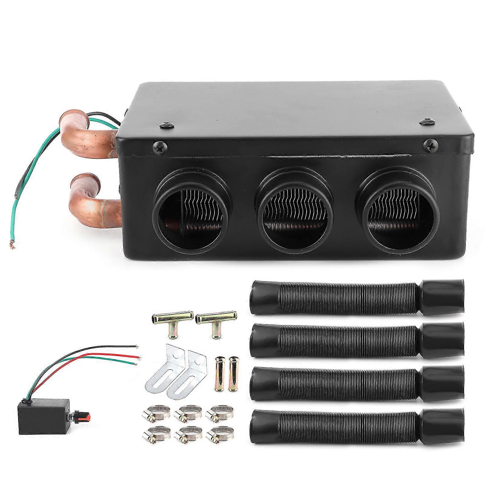 12v 50w Car Heater 3 Hole Portable Winter Fast Heating Warmer Frost Removing Low Noise