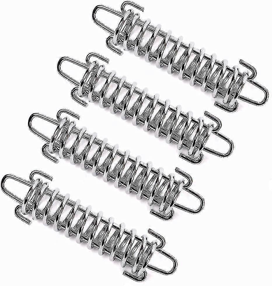 4 ελατήρια τεντωτήρα πανιών σκιάς πακέτων, ελατήρια τεντωτήρων για τις σκηνές κάμπινγκ, κορδόνια ελατηρίων σκηνών χάλυβα