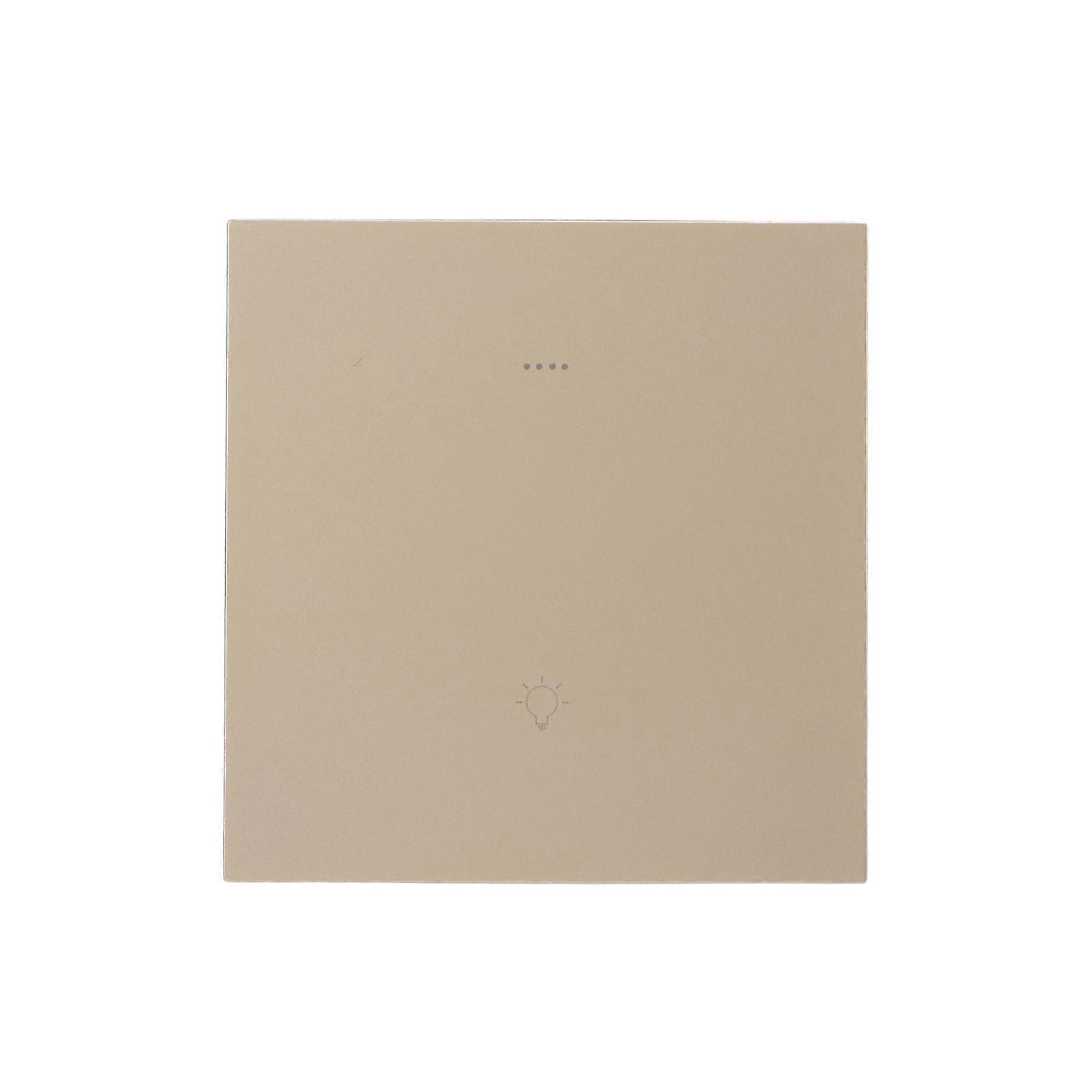 Smart Light Switch Voice Timing Phone App Control Abs Pc For Tuya Zigbee Ac 100240vgold