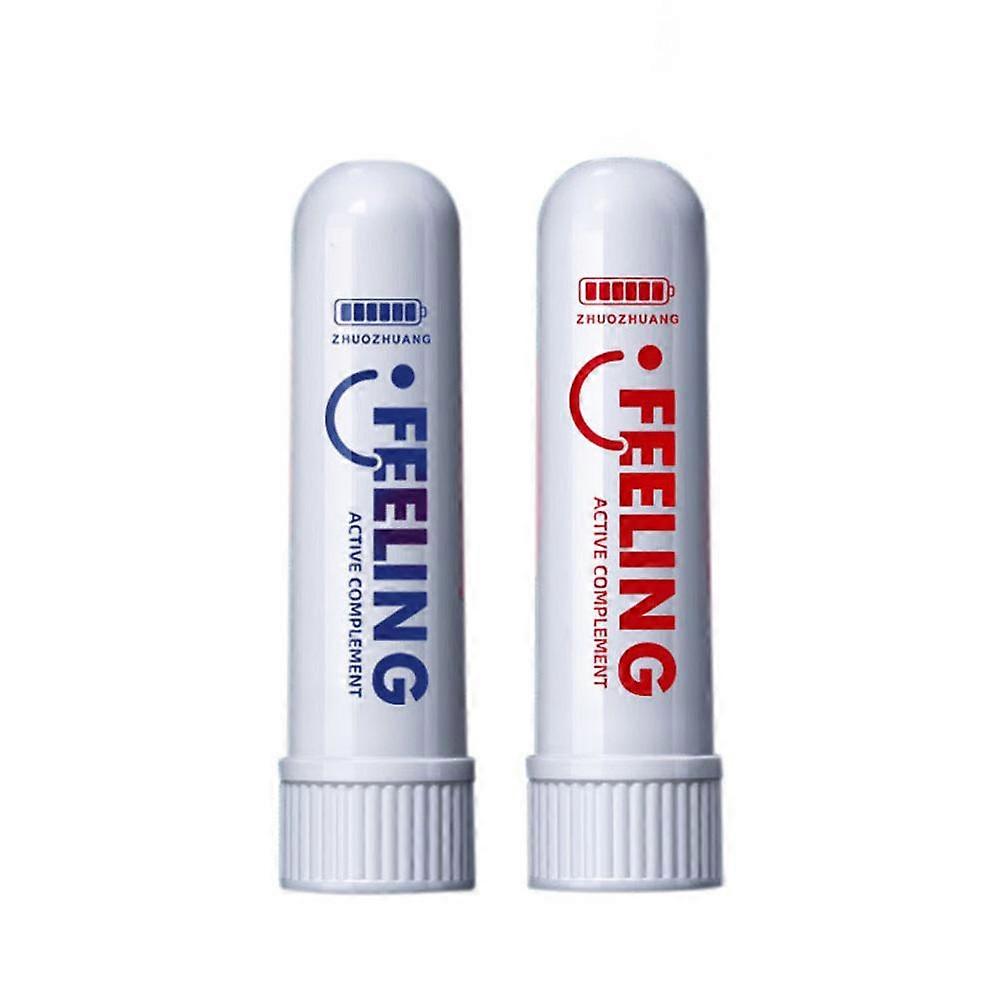 2pcs Active Refreshing Energy Stick Portable Anti Dizzy Refreshing Sticks