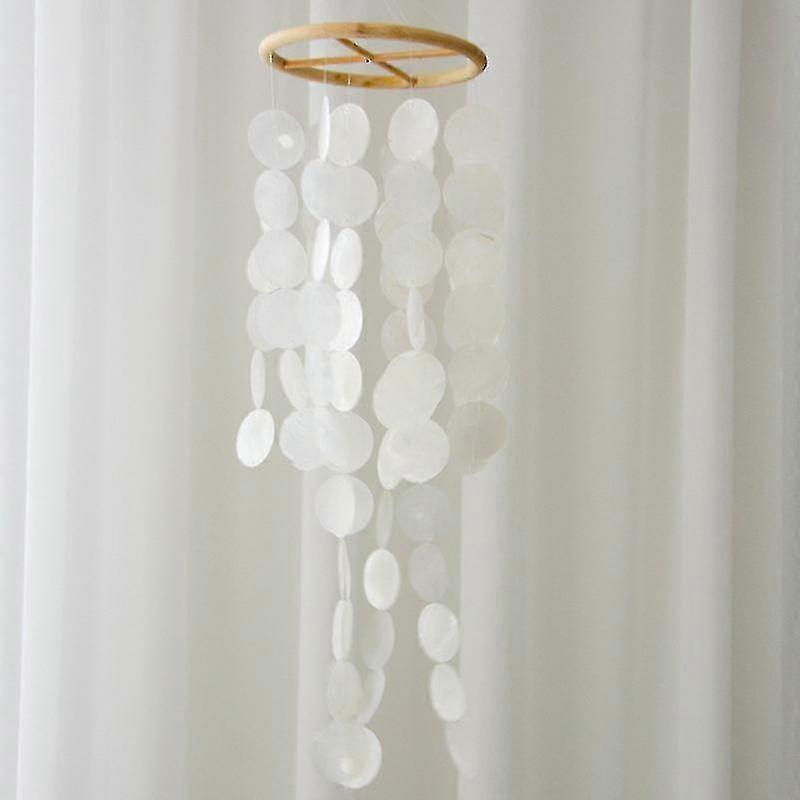 Art Work Capiz Garden Wind Chimes With Cool, Natural Zen Charm  SZRH A-F