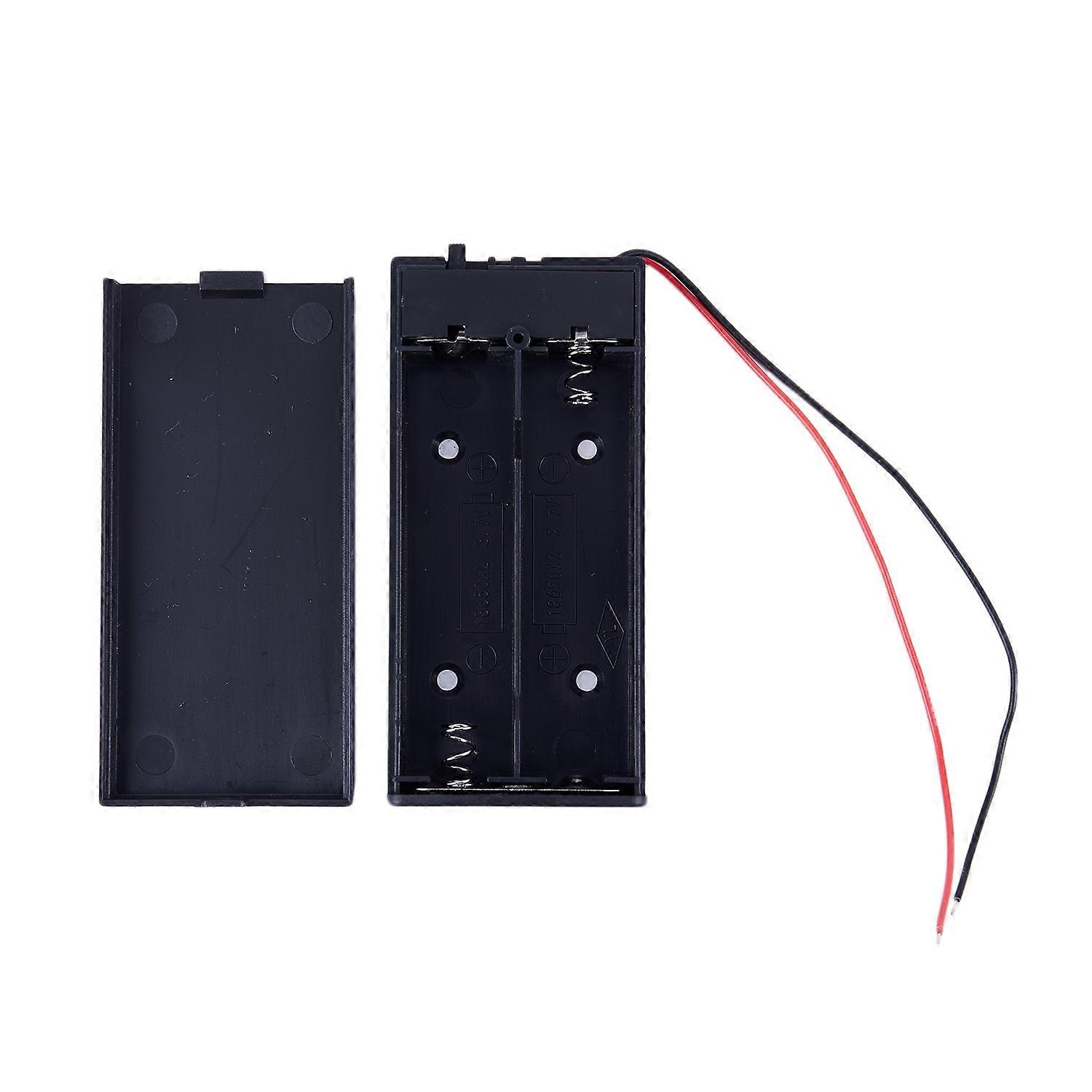 3.7V 2x Holder Connector Storage Case Box ON/OFF Switch With Lead