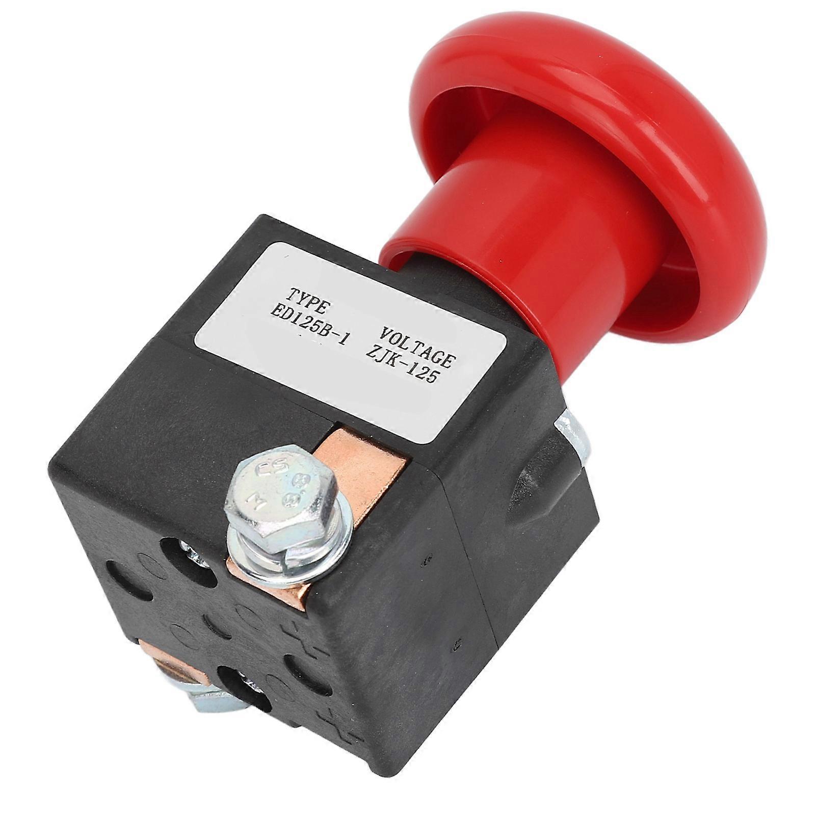 Emergency Push Button Switch DC80V Reliable Emergency Stop Switch ...