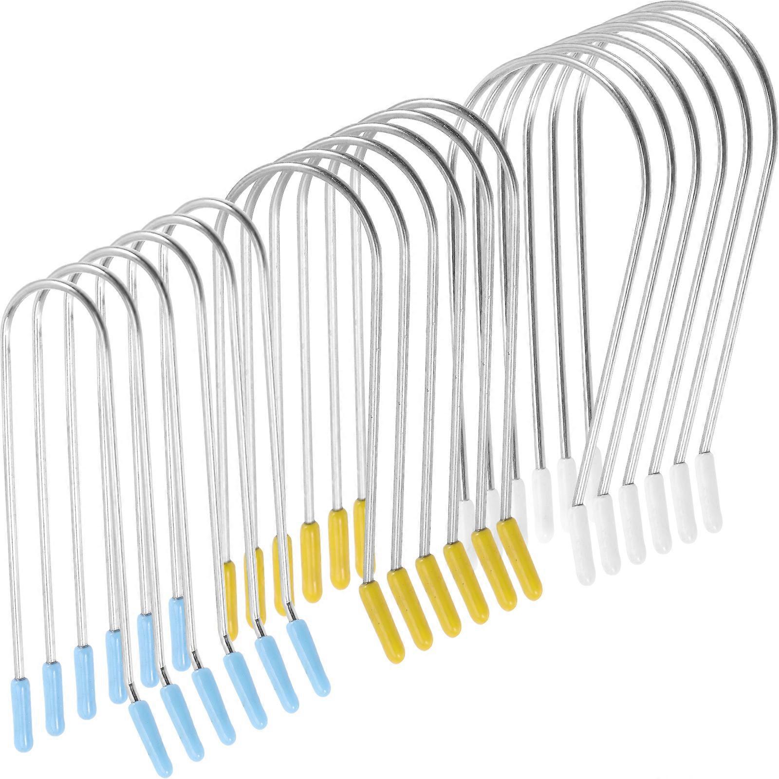 24 יחידות קליפסים לגלילים חמים קליפסים להחלפת רולר לשיער מסלסל שיער אביזרי רולר חם