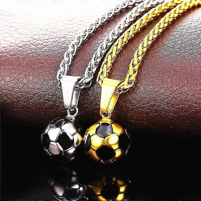 Fotball Rustfritt Stål Halskjede For Menn