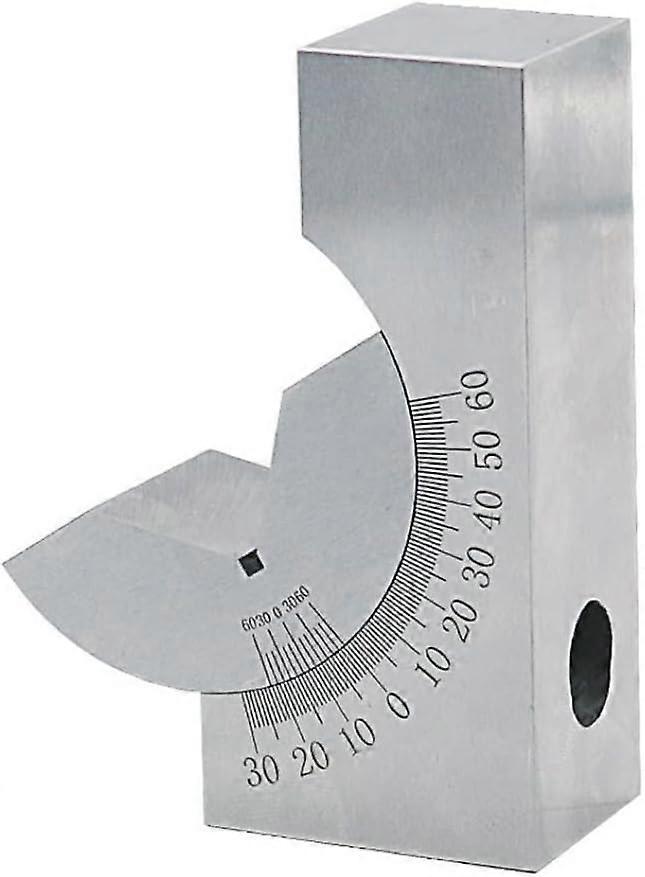 Angle Gauge Angle V Blocks AP25 90Adjustable High Precision for Milling Lathe with Wrench Silver,Ad