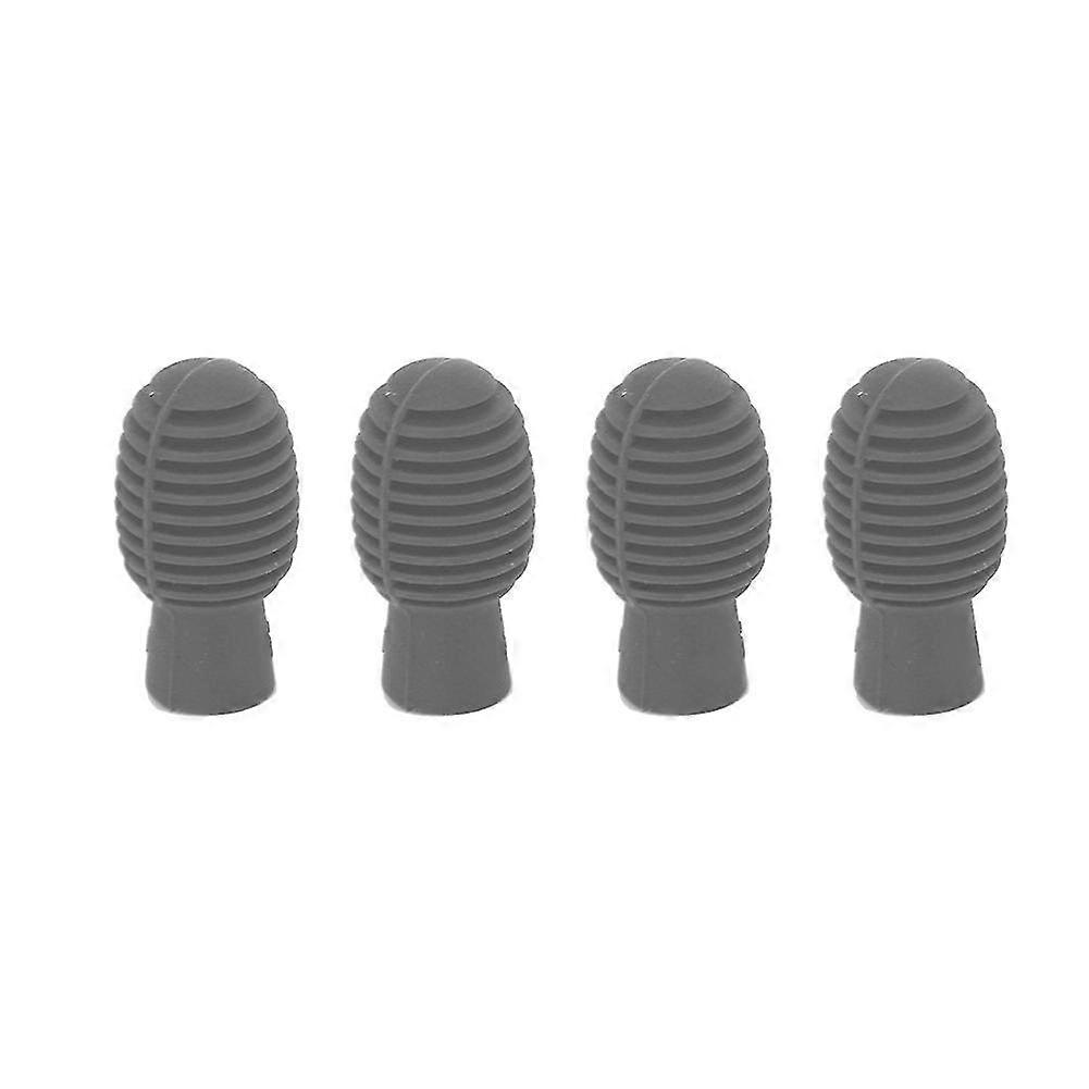4Pcs Drum Stick Practice Tip Portable Silicone Mute Drumstick for Beginner Practicing-Good
