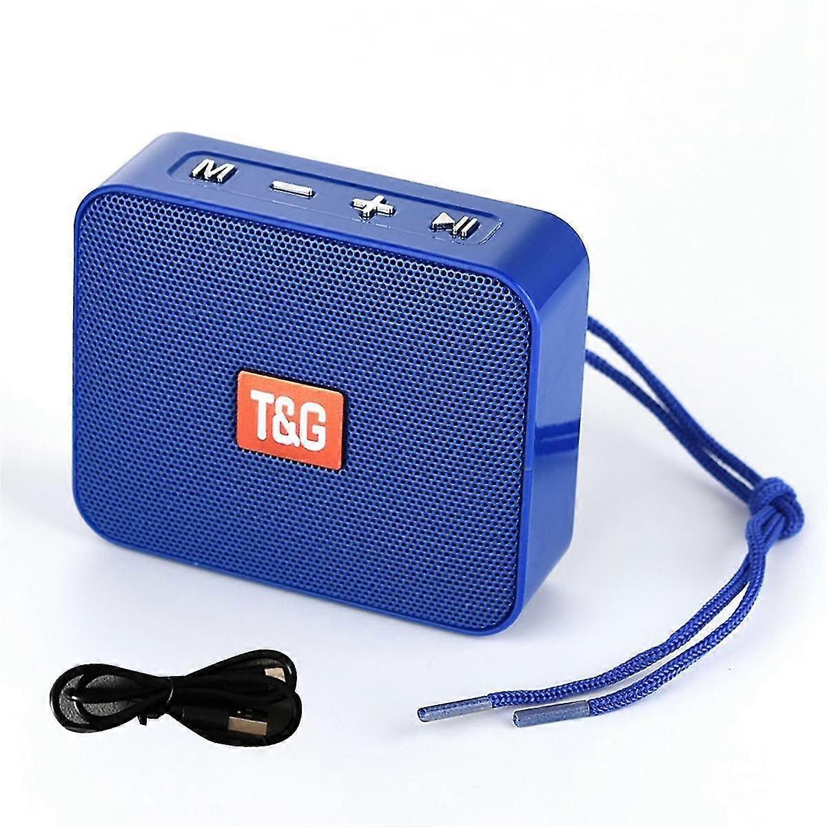 166 Mini Portable Wireless Bluetooth Speaker, Multi-Functional Portable Mini Speaker Support USB T