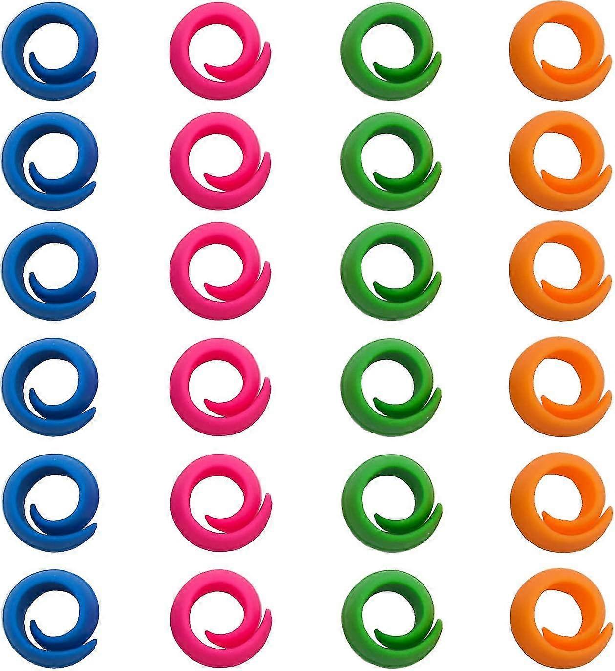 24 Pcs Bobbin Thread Holder Clips For Bobbins Effectively Prevent Thread Unwinding, Peel Thread Spools, Thread Holder And Organizer