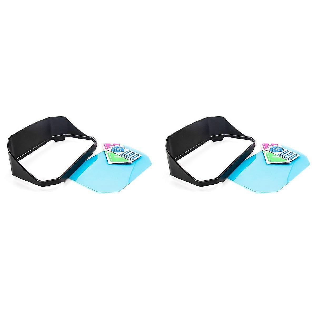 2X Motorcycle Instrument Sun Visor Meter Cover Guard for F900R F900XR C400GT C400X R1250R R1250RS S