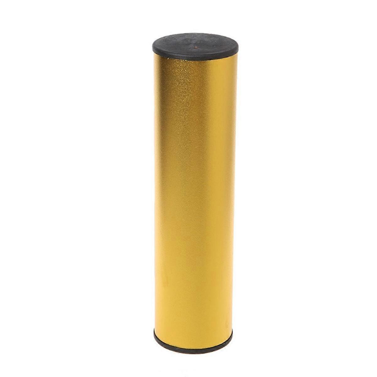 Professional Stainless Steel Cylinder Sand Shaker Rhythm Musical Instruments Percussion for Band Ac