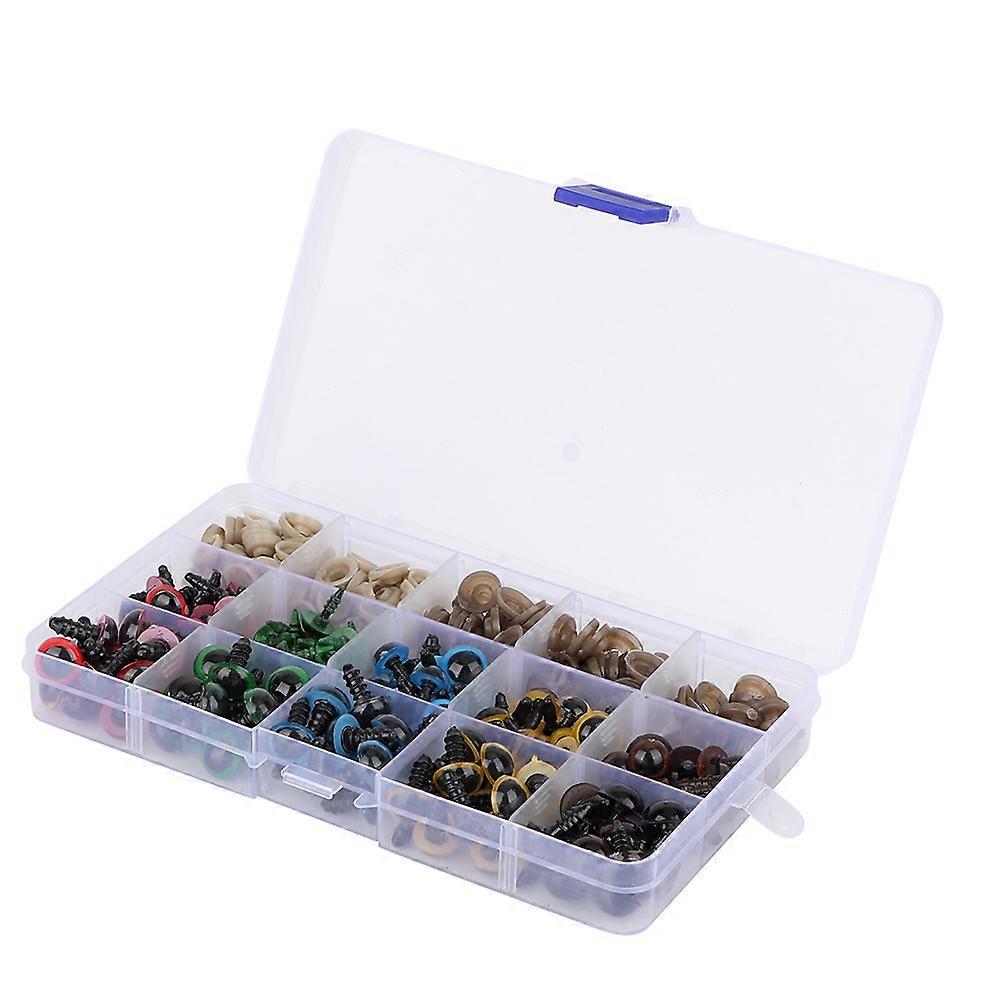 50 قطعة / مجموعة لعبة محشوة عيون الراتنج عيون السلامة لمجموعة الحرف الحيوانية دمية DIY