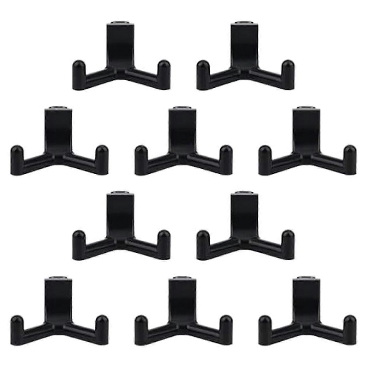 10pcs Tool Hooks for Shed,Plastic Garage Organization Tools Garden Tool Hooks Shed Organization Accessories