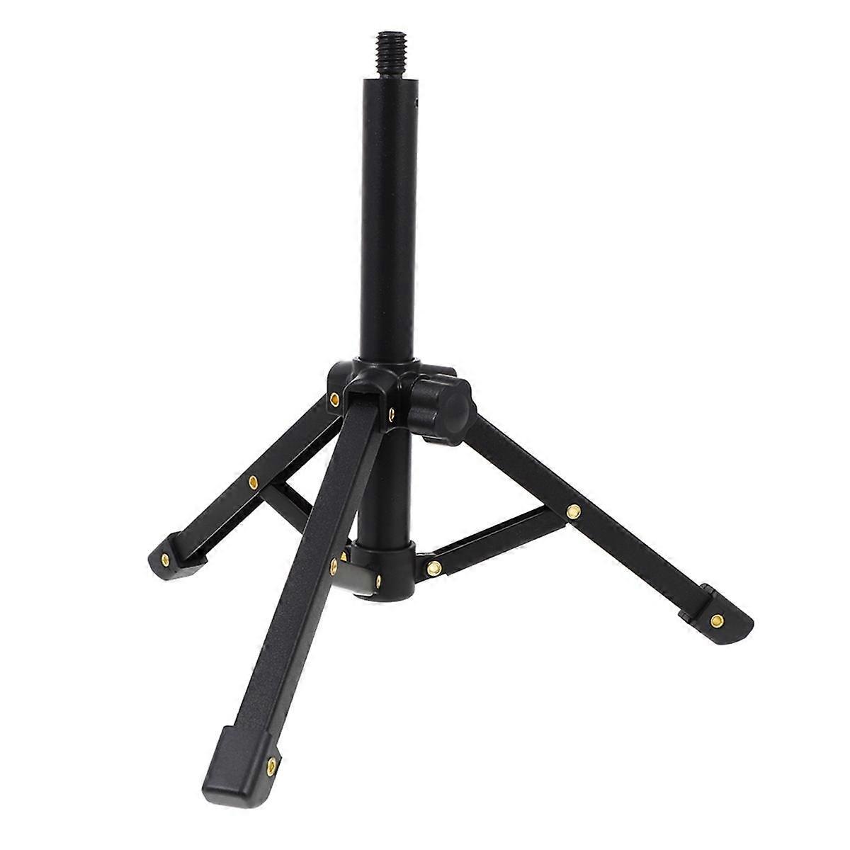 Portable Microphone Stand Desktop 3/8 Tripod Table Stand Adjustable Mic Stand Mic Clip Holder Brack