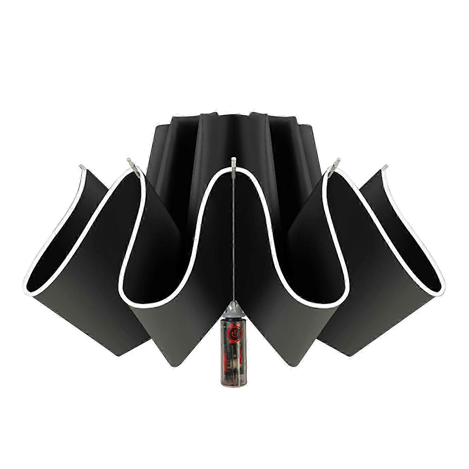 Inverted Folding Umbrellas Inside-Out Compack Umbrellas Safety Anti-rebound Travel UV Umbrellas for Outdoor