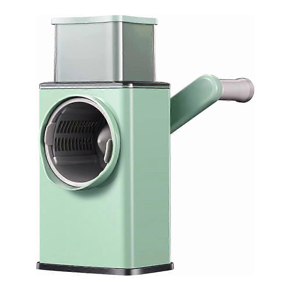 Hand-Shake Shredding Slicer -Capacity Lemon Grater Masher Storm Drum Vegetable Cutter