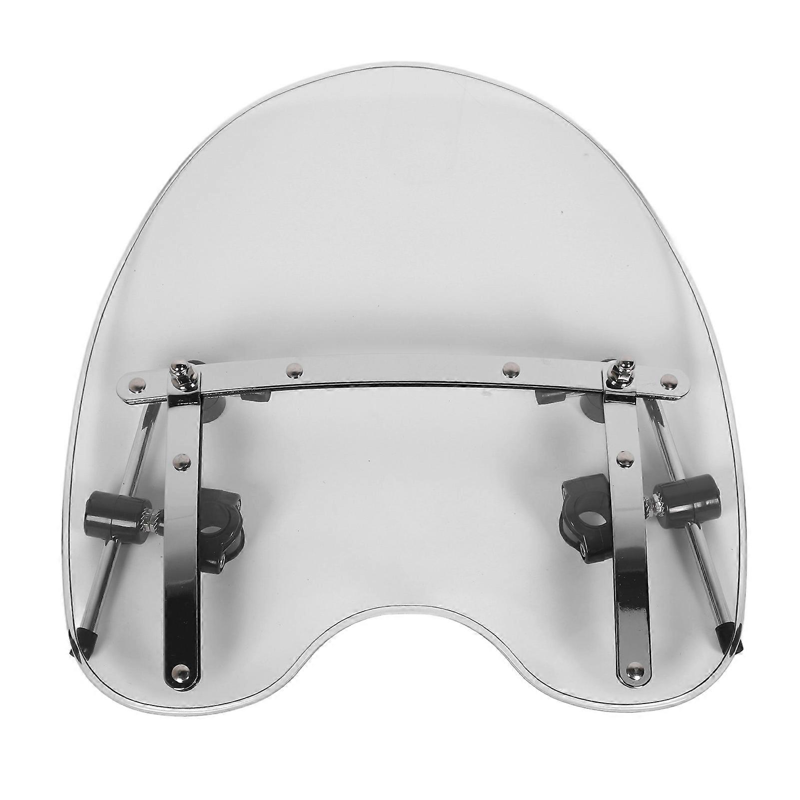 Parabrezza per moto da 20 mm Protezione forte Parabrezza per moto robusto ed elegante per veicoli elettrici per motociclette Trasparente
