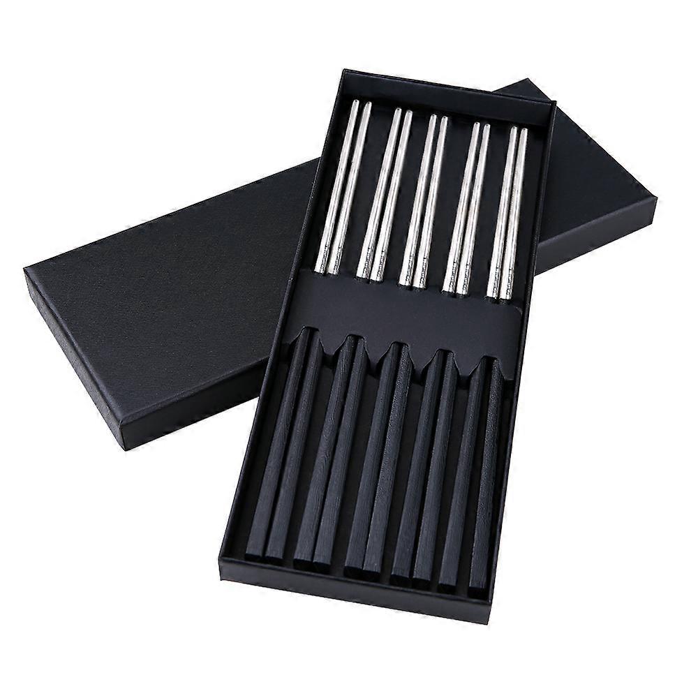 Titanium Chopsticks with Carbon Fiber One Pair