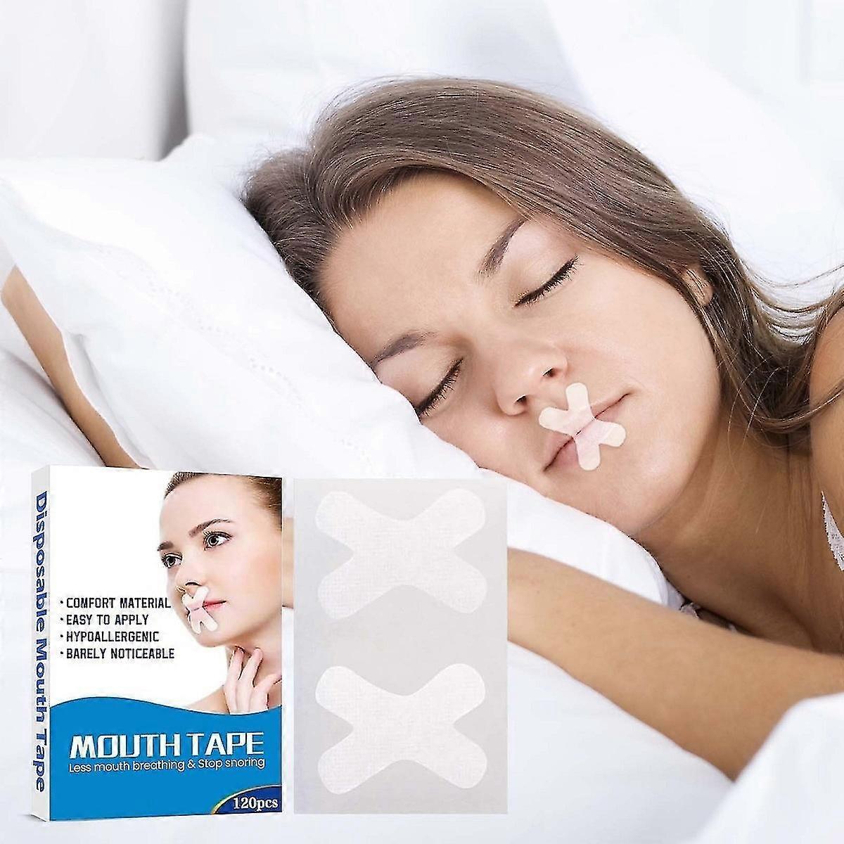 120pcs Mouth Tape For Slee, Sleep Strips For Mouth Ing, Improved Slee, Hypoallergic Strips