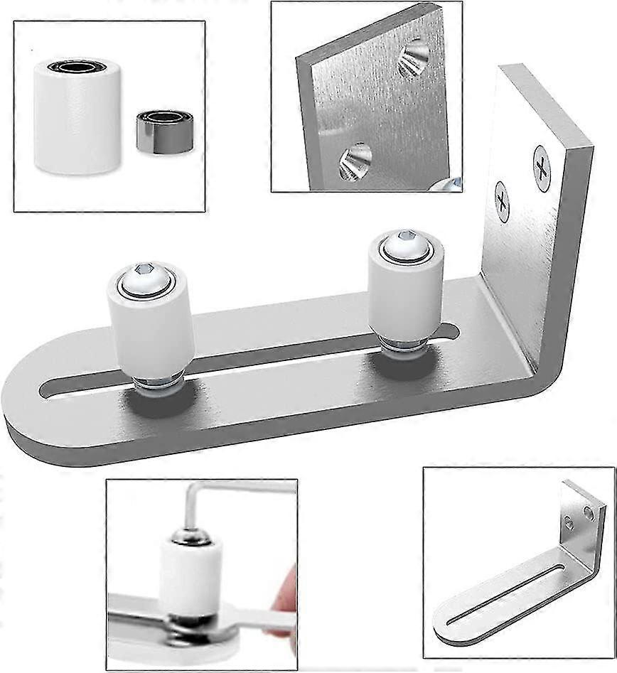 Tsmst Sliding Barn Door Adjustable Floor Guide Wall/door Bottom Guide