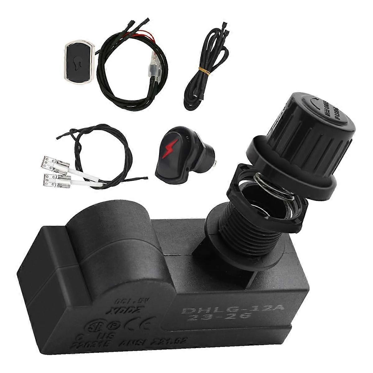 G350-0017-W1 Ignition for Charbroil 2 Burner Grill Ignitor Replacement Kit,Electronic Ignition Modu