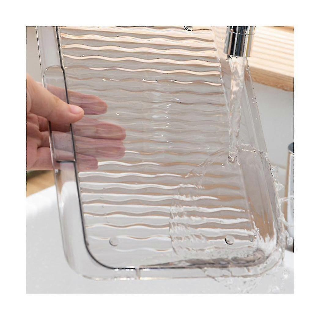 Kitchen Side Dishes Wall Hanging Rack Vegetable Tray Multi-layer Multi-functional Hot Pot Preparati