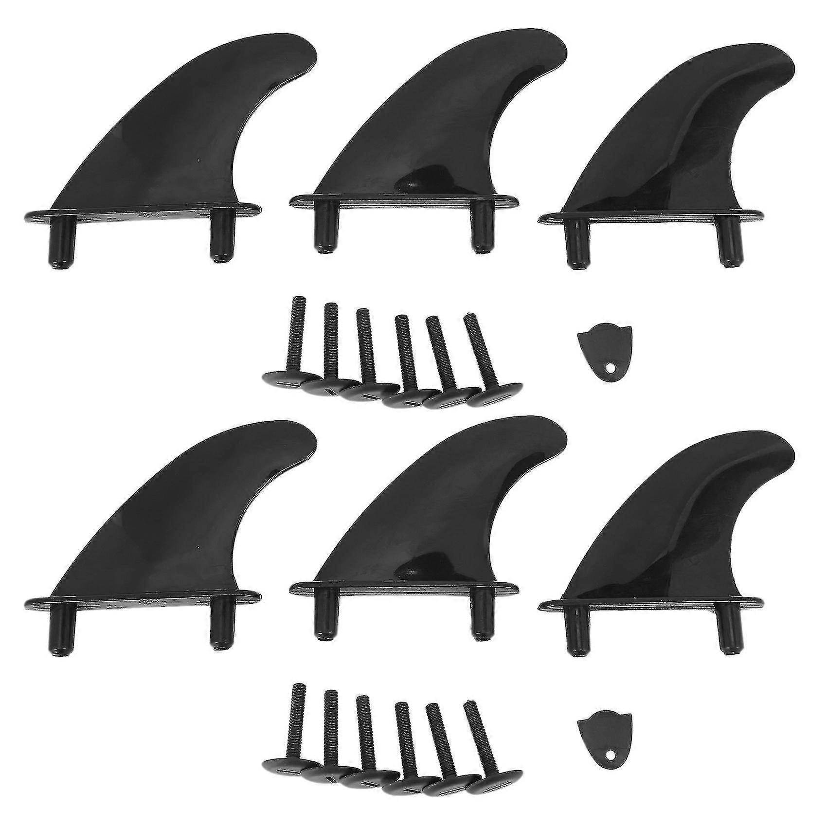 2x Surfboard Fin Kits Soft Top Surfboard Fins Foam Surf Boards Accessories Compatible With Surfing Enthusiasts