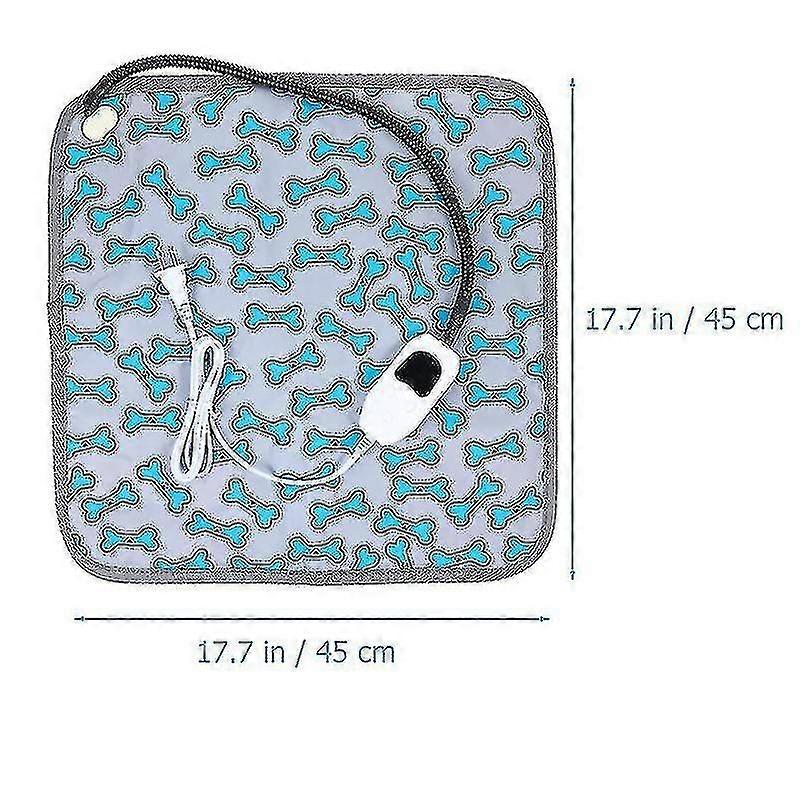 Pet Electric Heating Blanket Adjustable Temperature Heating Pads With Us Plug_c