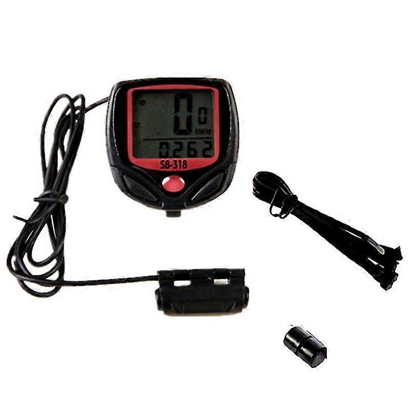 Waterproof Bike Computer Bicycle Meter Odometer Speedometer Lcd Display Cycling Computer Velocimetr