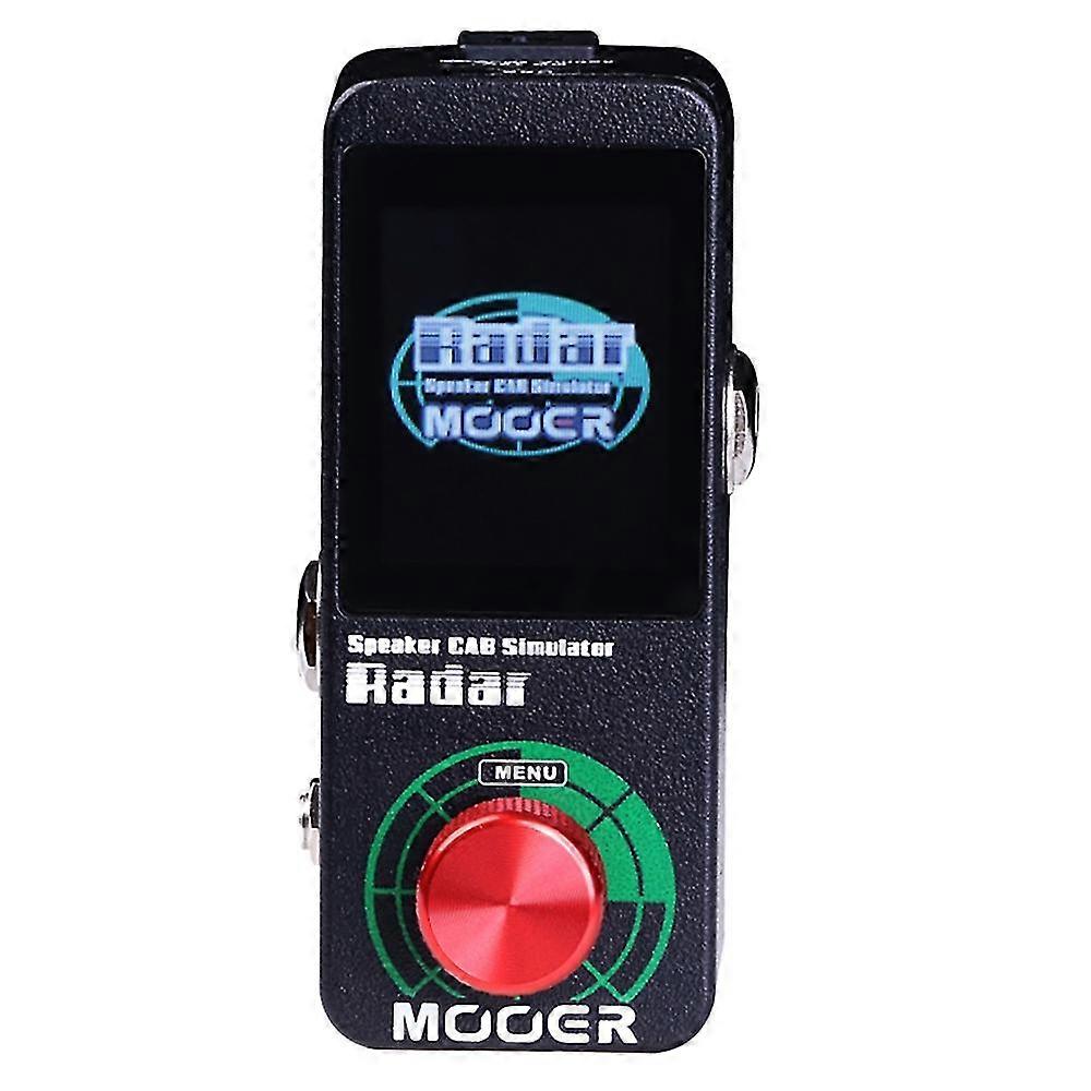 Radar Simulator Guitar Effect Pedal 30 Speaker Cab Cabinet Models 11 Mic Models 36 User Presets Eq