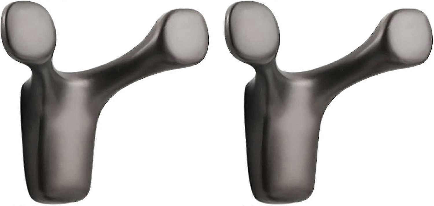 2 Pieces Deer Antler Wall Mounted Robe Hook