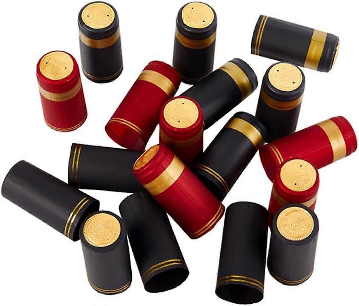 20Pcs Wine Bottle Heat Shrink Capsules Wine Shrink Wrap Wine Bottle Capsules Shrink Caps for Wine Cellars