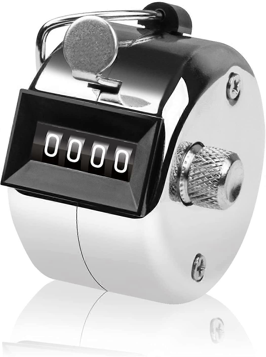 tally counter, 4-digit clicker counter, Metal hand tally counters clicker for counting, golf scoring