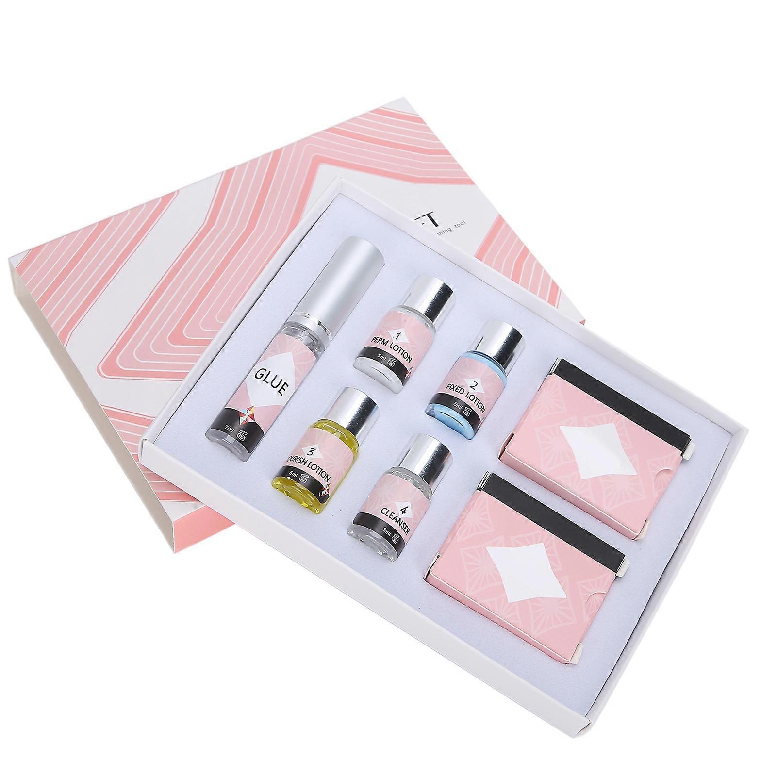 27ml Eyelash Eyebrow Perm Kit Long Lasting Mild Eyelash Curling Perming Tools Set