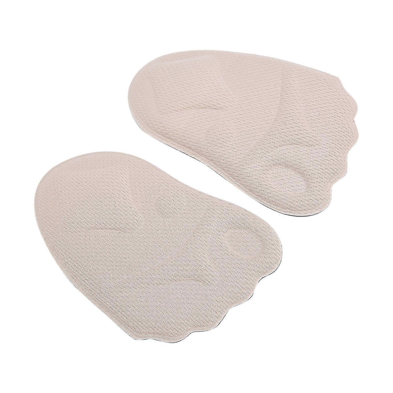 Soft Forefoot Pads Breathable Pain Relieve Elastic Forefoot Cushioning Shoes InsertSkin Color