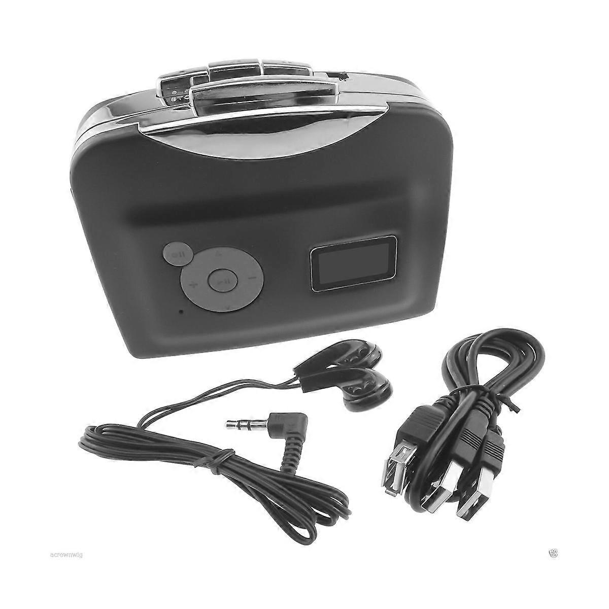 USB Cassette Tape Player Tape to MP3 Recording Music Into USB Flash Drive Adapter Music USB Cassett