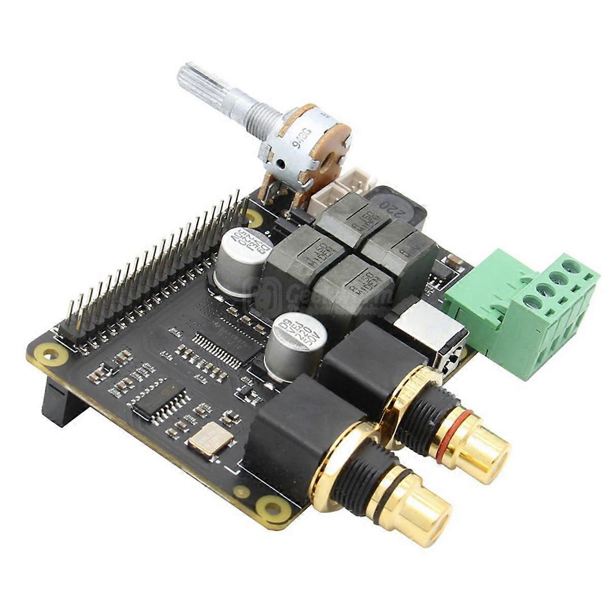 X5500 HiFi DAC+AMP Expansion Board Digital Audio Amplifier Music Player, Uses Technology, for 4B/3B