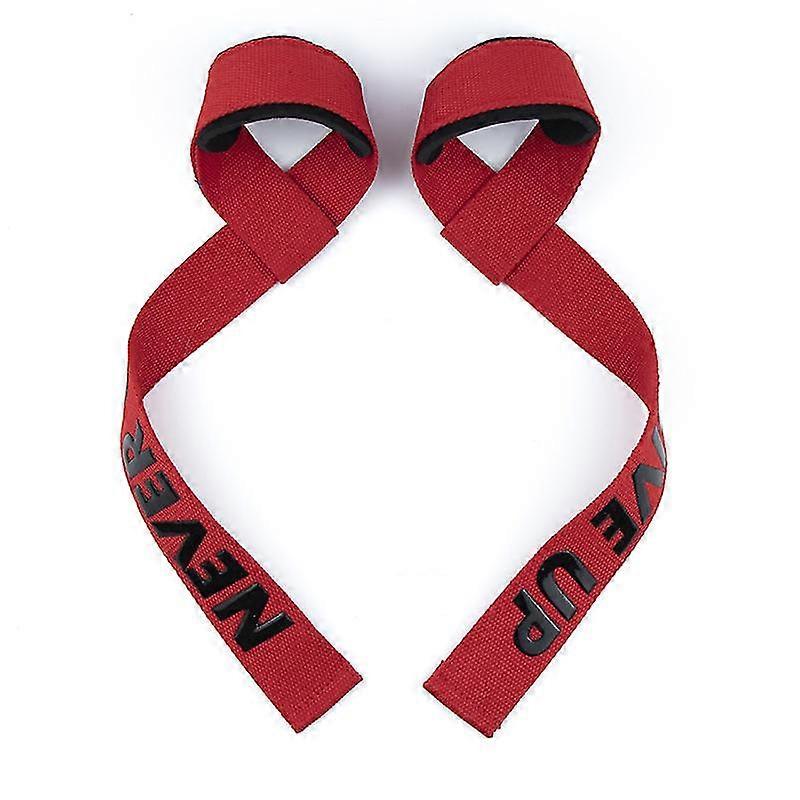 Weight Lifting Straps Cushioned Wrist Strength Training Support Deadlift Straps For Men
