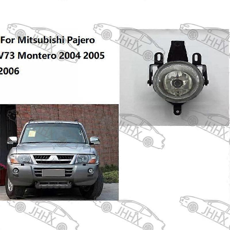 Compatible Pajero V73 V77 2004-2006 Front Fog Light Assembly Front Bumper Bar Light Anti-Fog Light