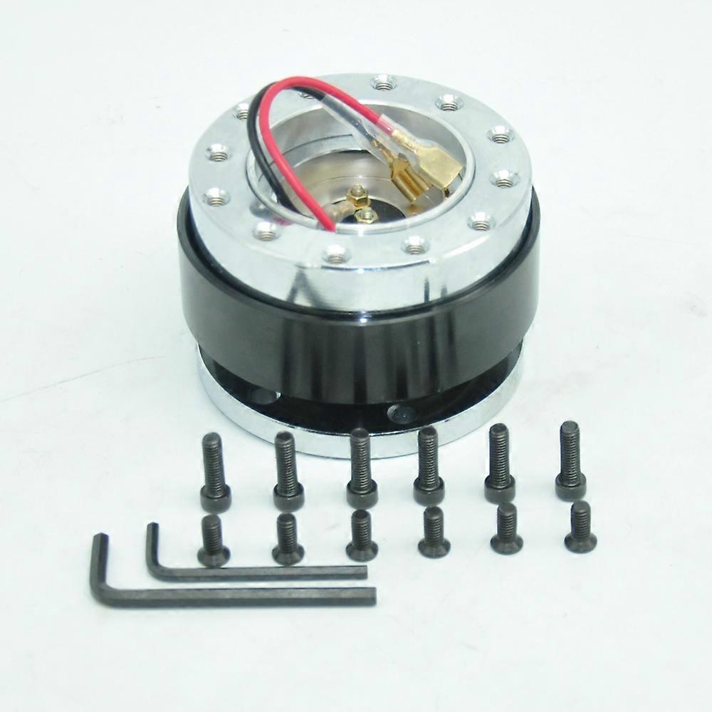 Ball Bearing Detachable Aluminium Car Steering Wheel Quick Release HUB Adapter