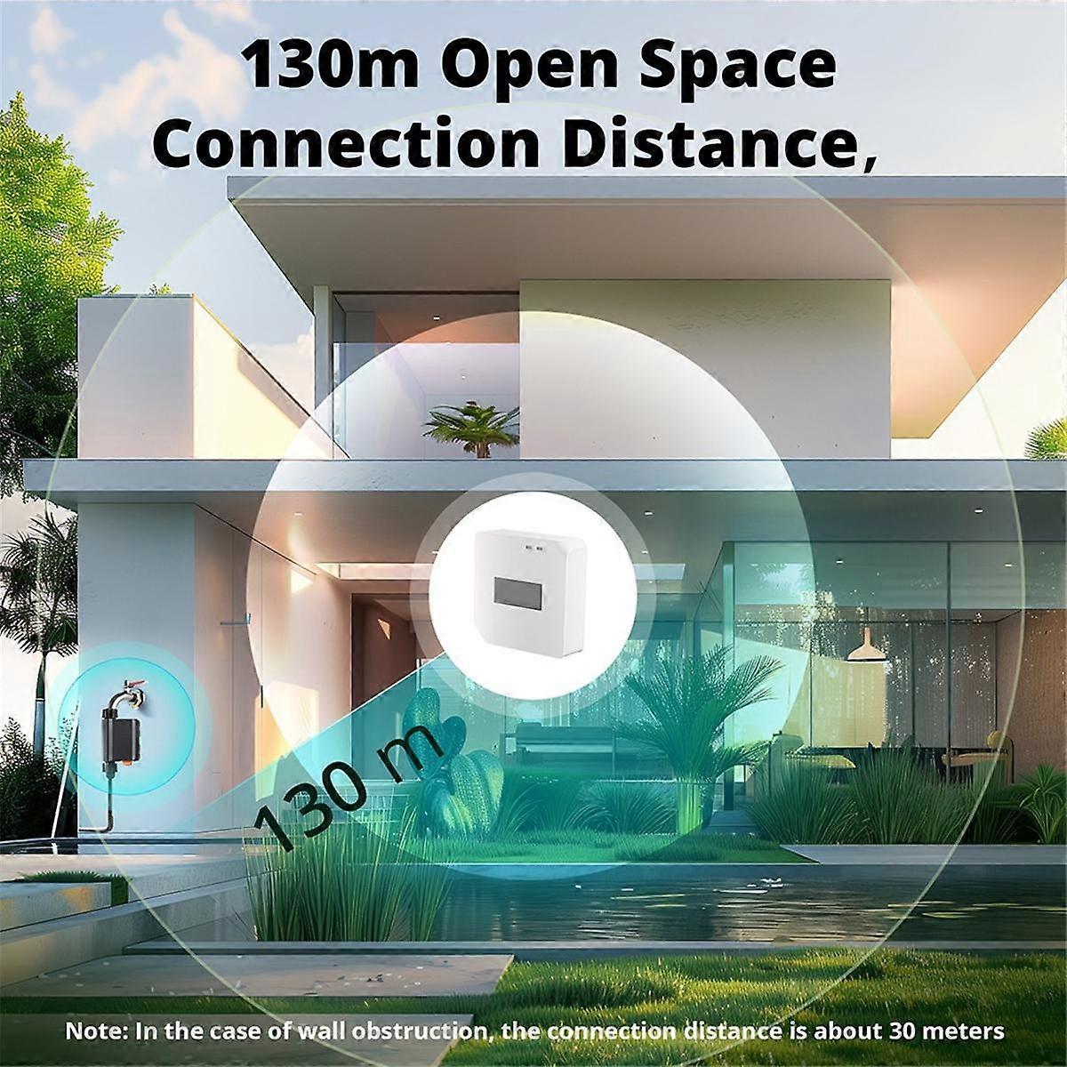 Zigbee Smart Water Valve Smart Timing Bewässerungsschalter IP55 Automatische Bewässerung Einfache Installation Remo
