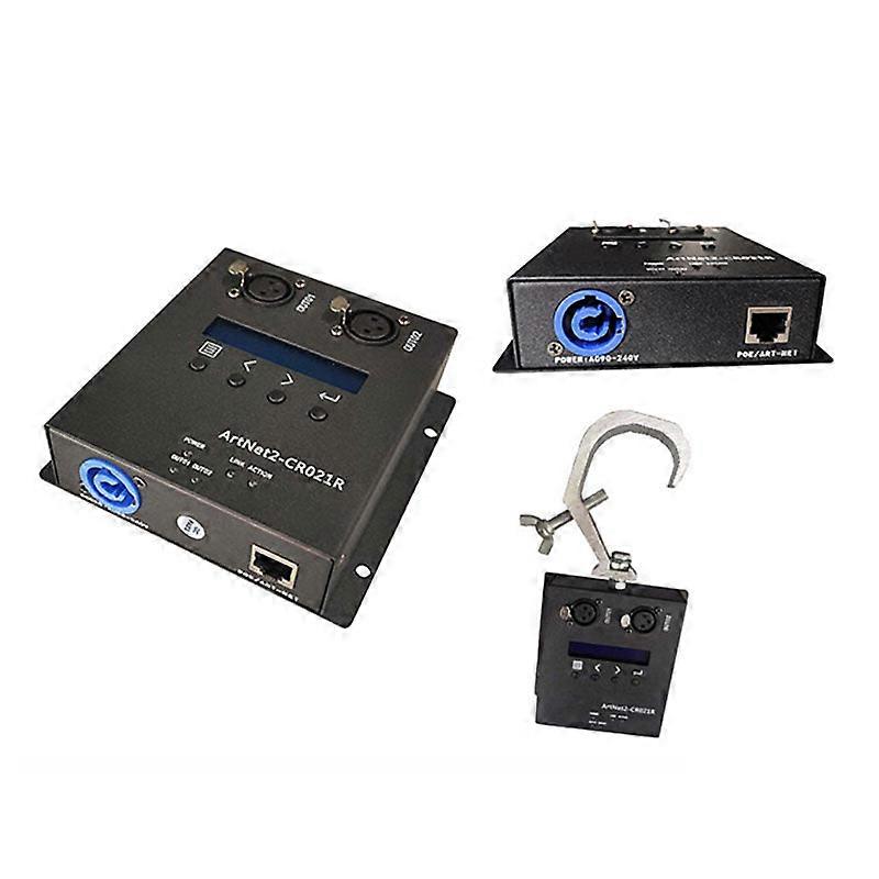 Art-net To Dmx512 Converter Expander 2-port Expansion Ma2 Console Controller Interface
