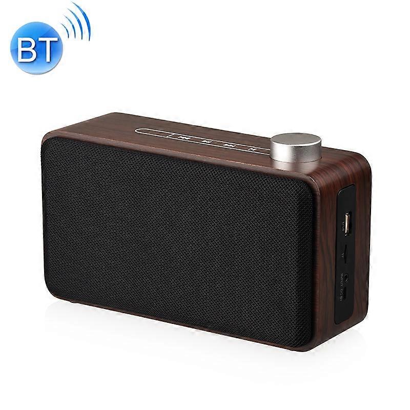 Subwoofer Fabric Wooden Touch Bluetooth Speaker
