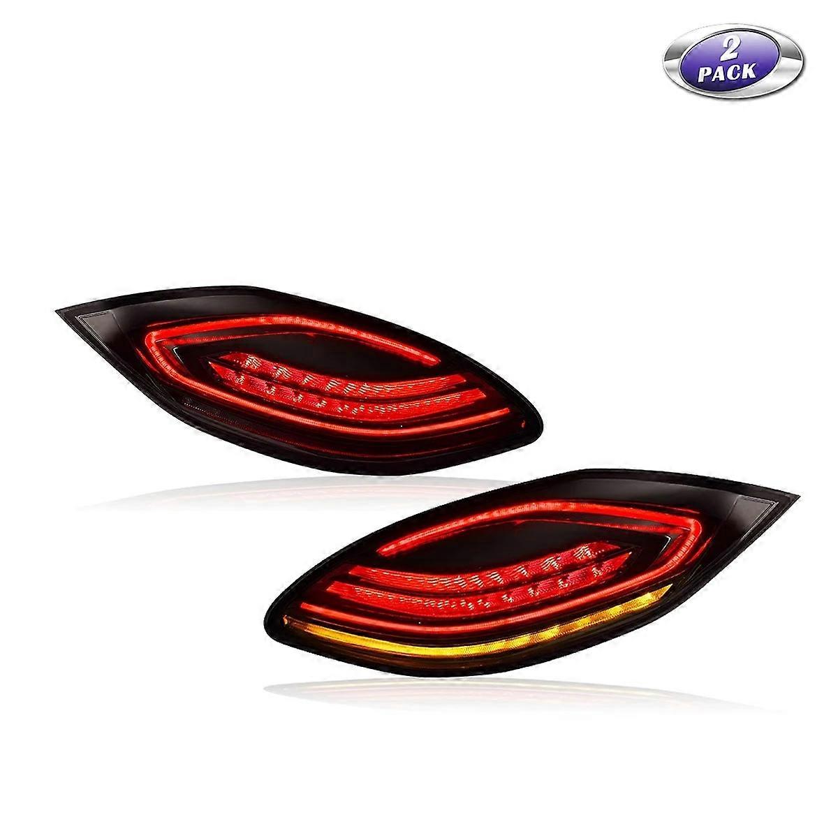 Full LED Lights For Porsche Panamera 2010 2011 2012 2013 Rear Tail Lamp Auto Accessories Sequential Turn Signal